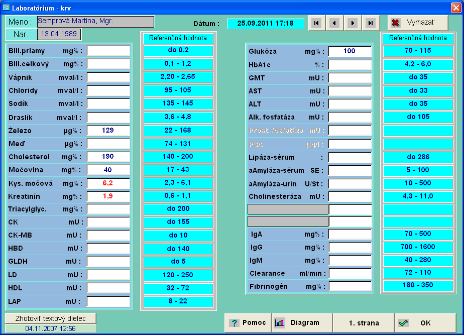 Labr - srum